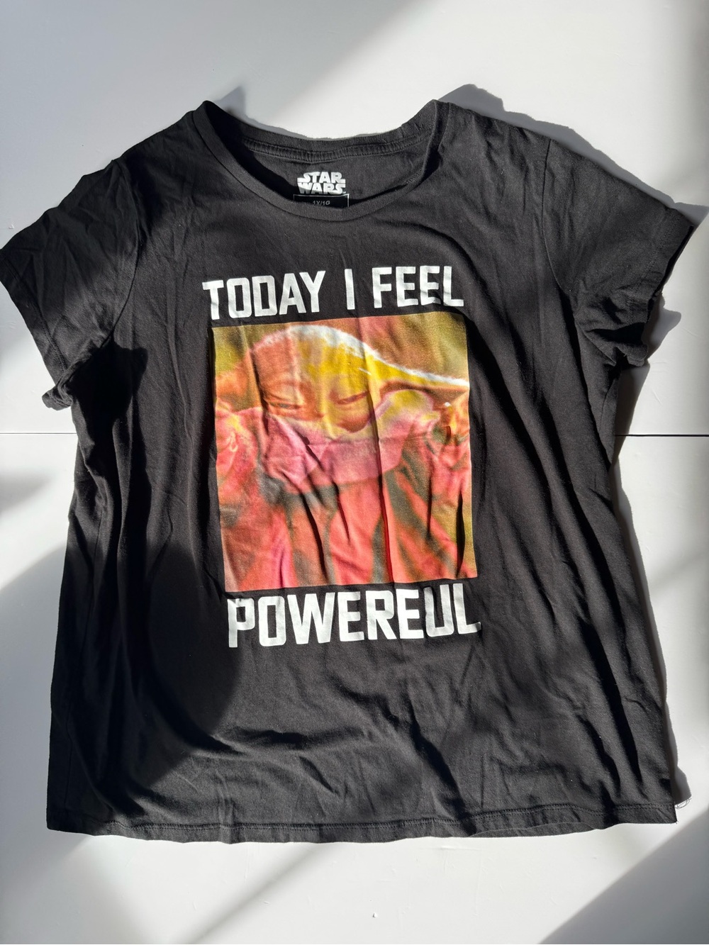 Star Wars Women’s Grogu "Today I Feel Powerful" Graphic T-Shirt - Picture 6 of 9